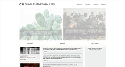 Desktop Screenshot of cjamesgallery.com